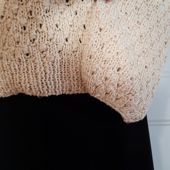 VIVIENNE POY Rare Vintage Hand-Knit Sweater sz S - Picture 5 of 11